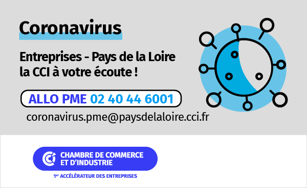 Coronavirus et entreprises : les dispositifs de la Région et de la CCI de Vendée