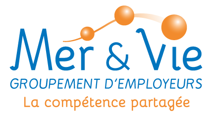Logo Groupement Mer & Vie spécialiste du temps partagé et des compétences mutualisées sur les secteurs de Saint Gilles Croix de Vie, Aizenay et la Roche-sur-Yon