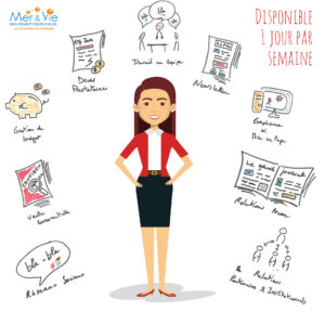 Stéphanie recherche une entreprise à accompagner au niveau communication à raison d'une journée par semaine